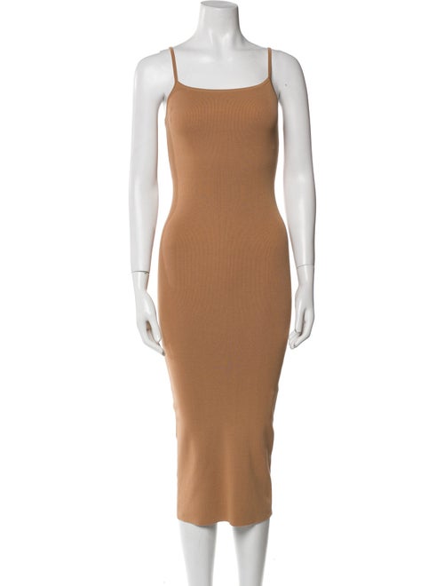 A.L.C. Square Neckline Midi Length Dress