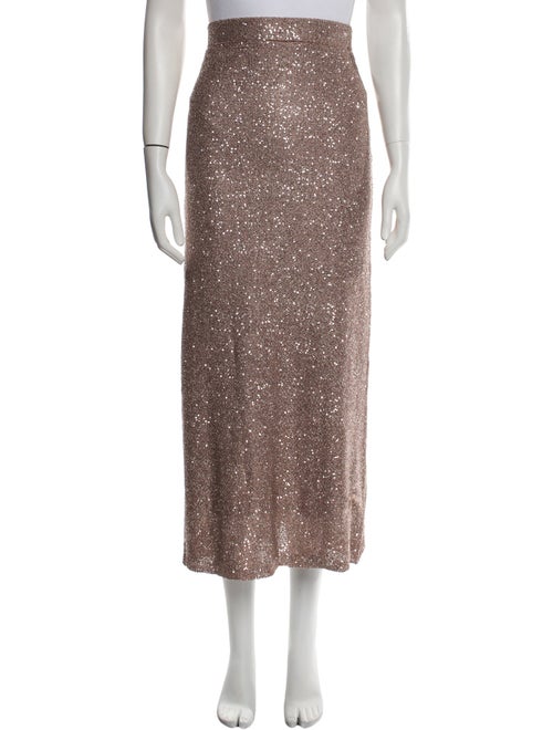 A.L.C. Sequin Embellishments Midi Length Skirt