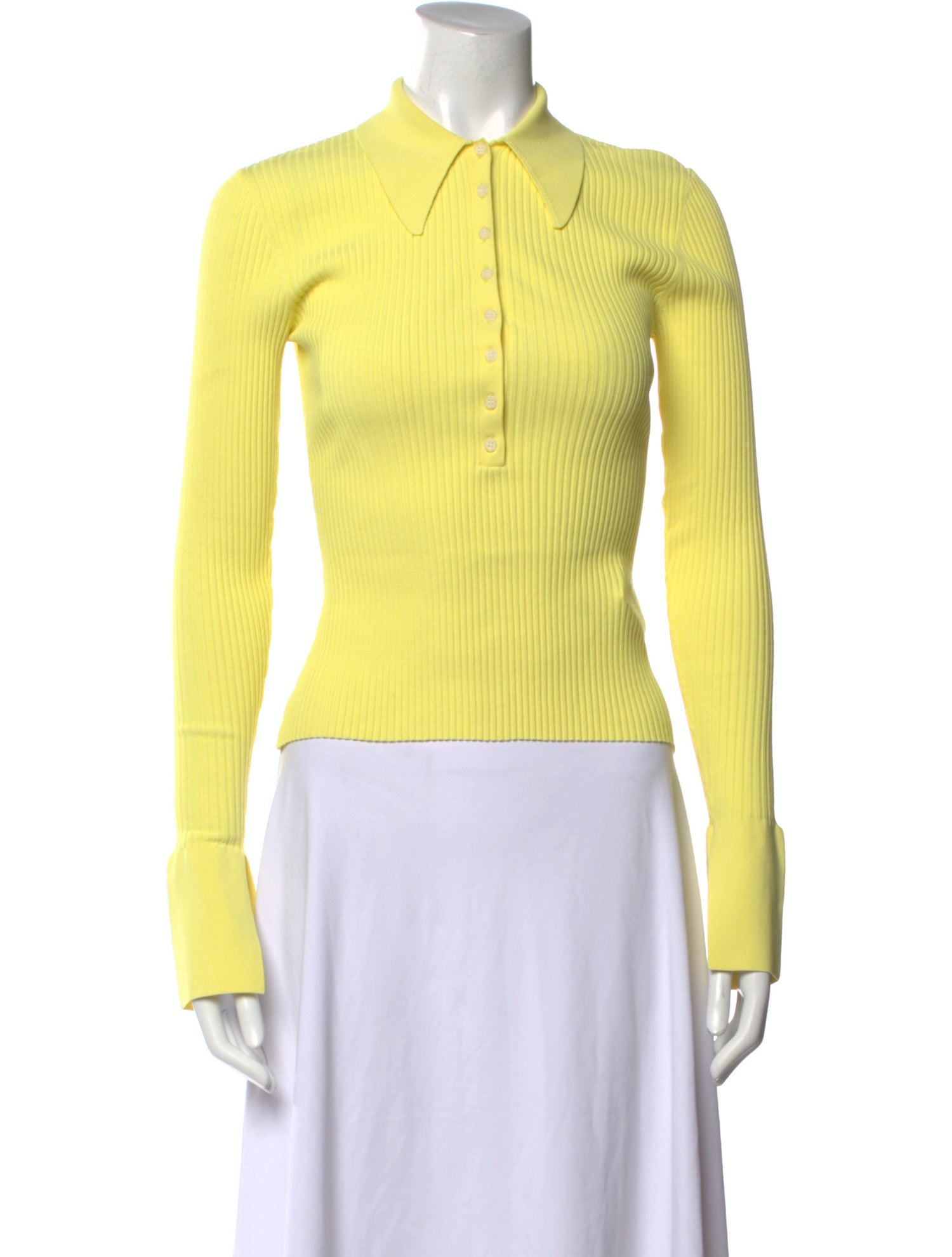 A.L.C. Long Sleeve Polo