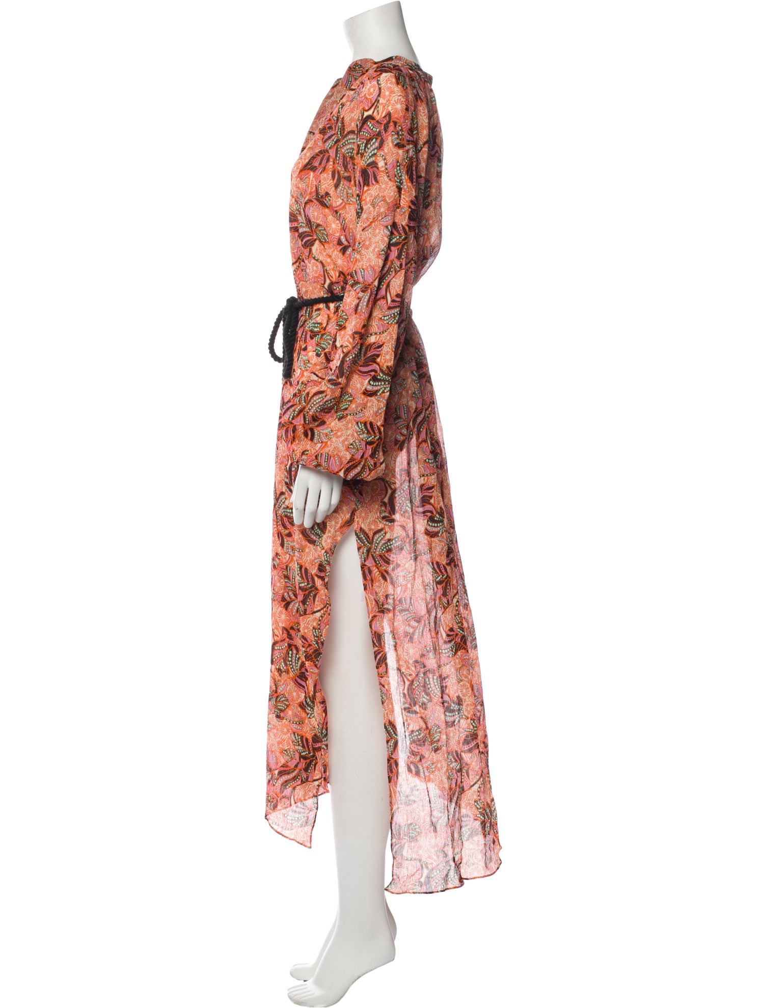 A.L.C. Floral Print Long Dress w/ Tags