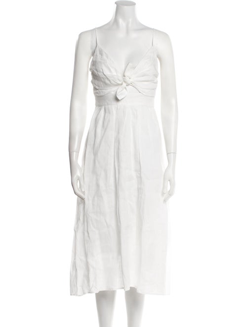 A.L.C. Linen Midi Length Dress
