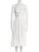 A.L.C. Linen Midi Length Dress