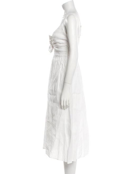 A.L.C. Linen Midi Length Dress