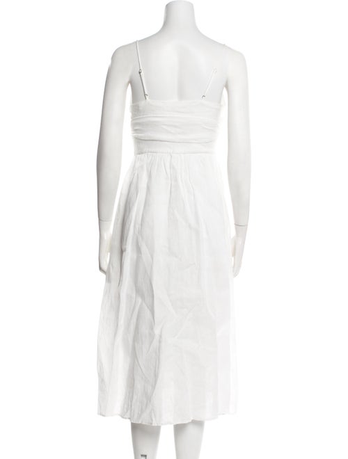 A.L.C. Linen Midi Length Dress