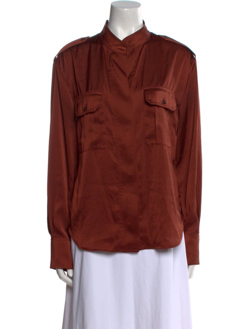 A.L.C. Long Sleeve Button-Up Top