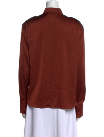 A.L.C. Long Sleeve Button-Up Top