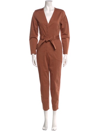 A.L.C. V-Neck Jumpsuit