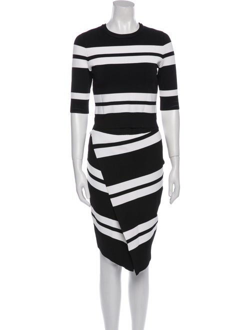 A.L.C. Striped Skirt Suit
