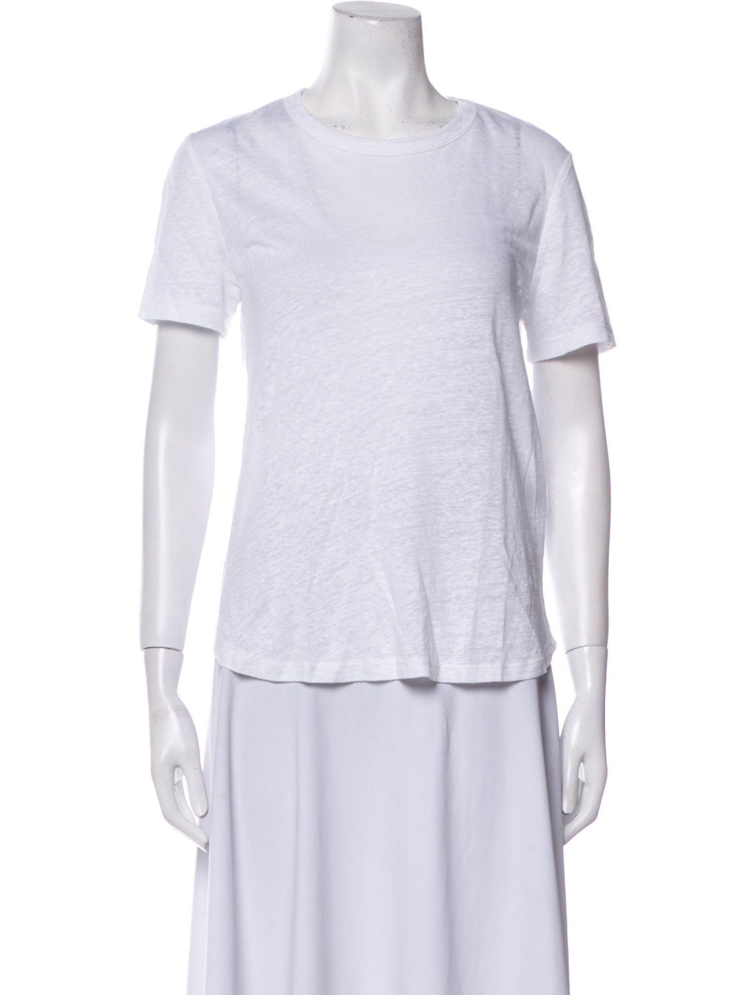 A.L.C. Linen Crew Neck T-Shirt