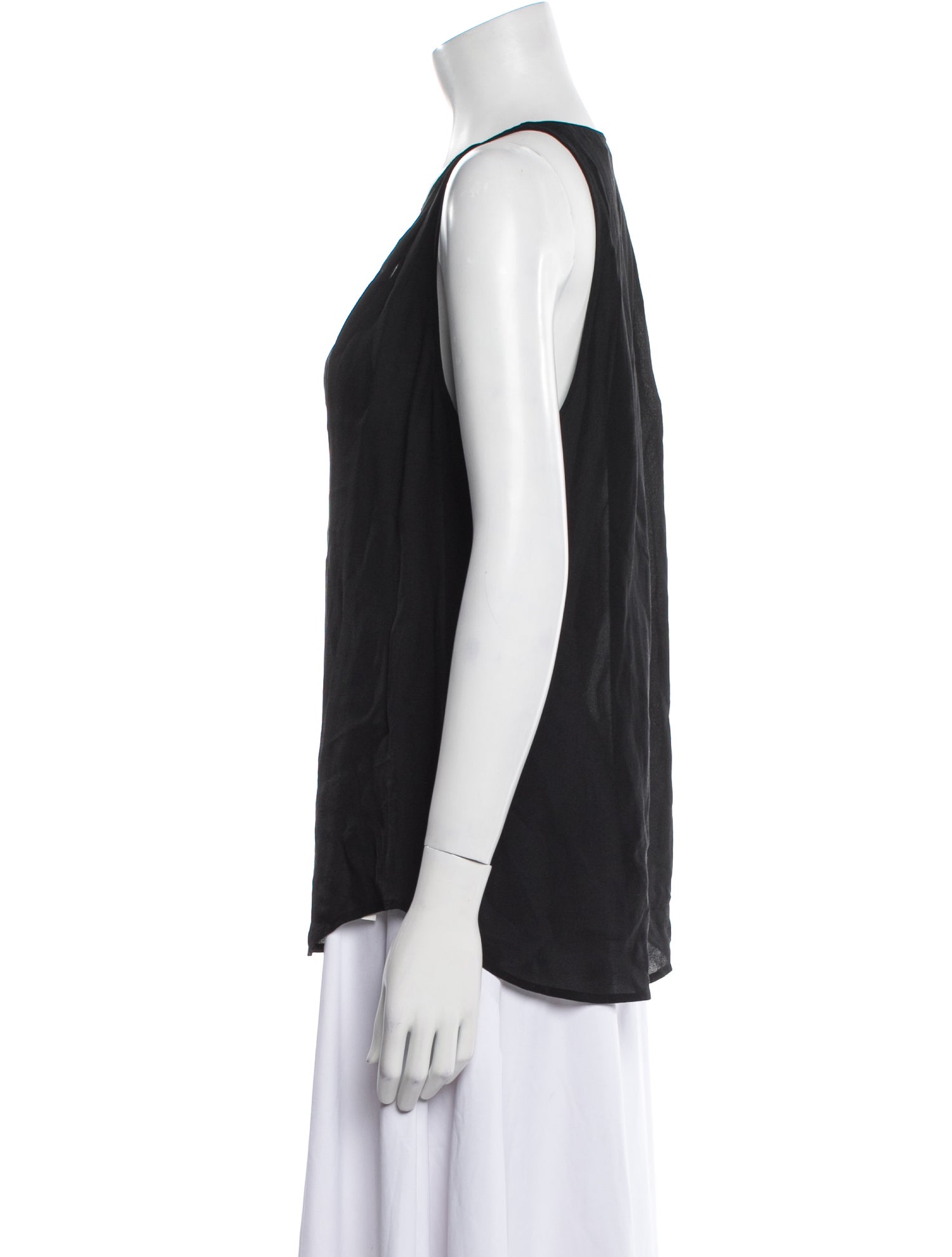 A.L.C. Silk V-Neck Blouse