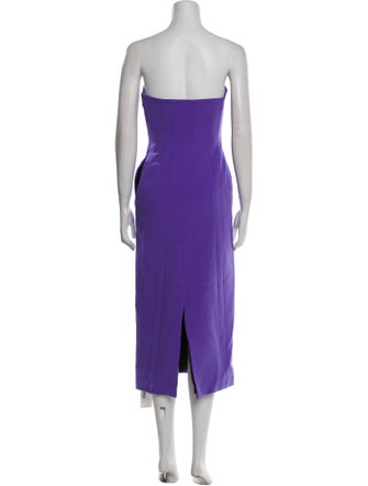 A.L.C. Strapless Midi Length Dress