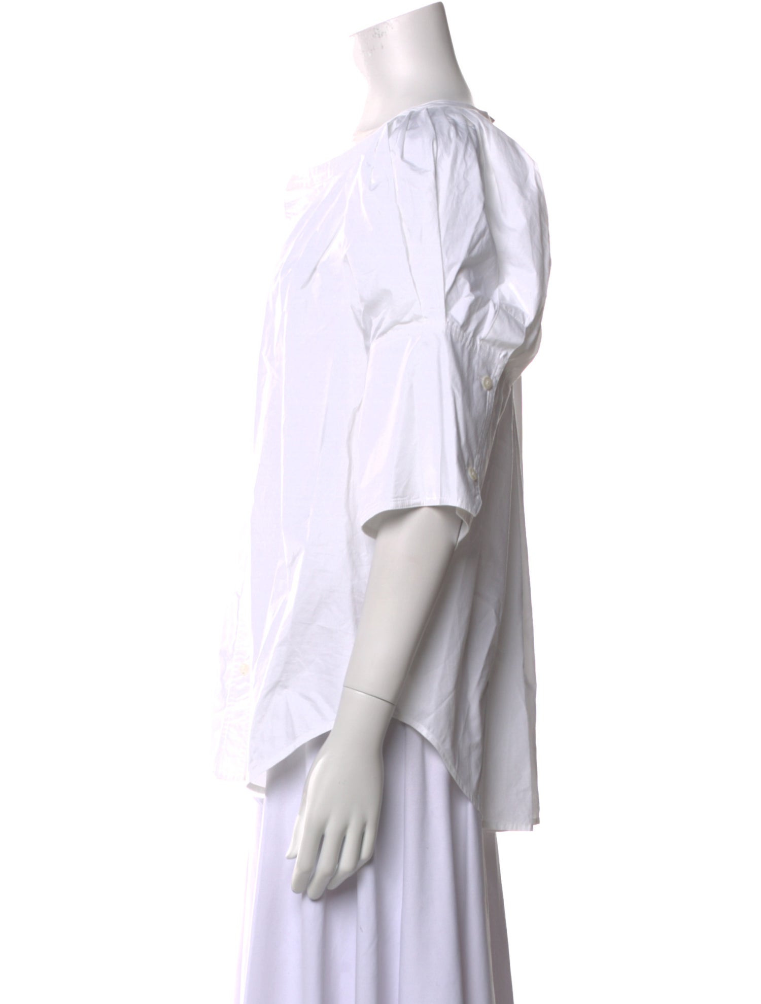 A.L.C. V-Neck Three-Quarter Sleeve Button-Up Top w/ Tags