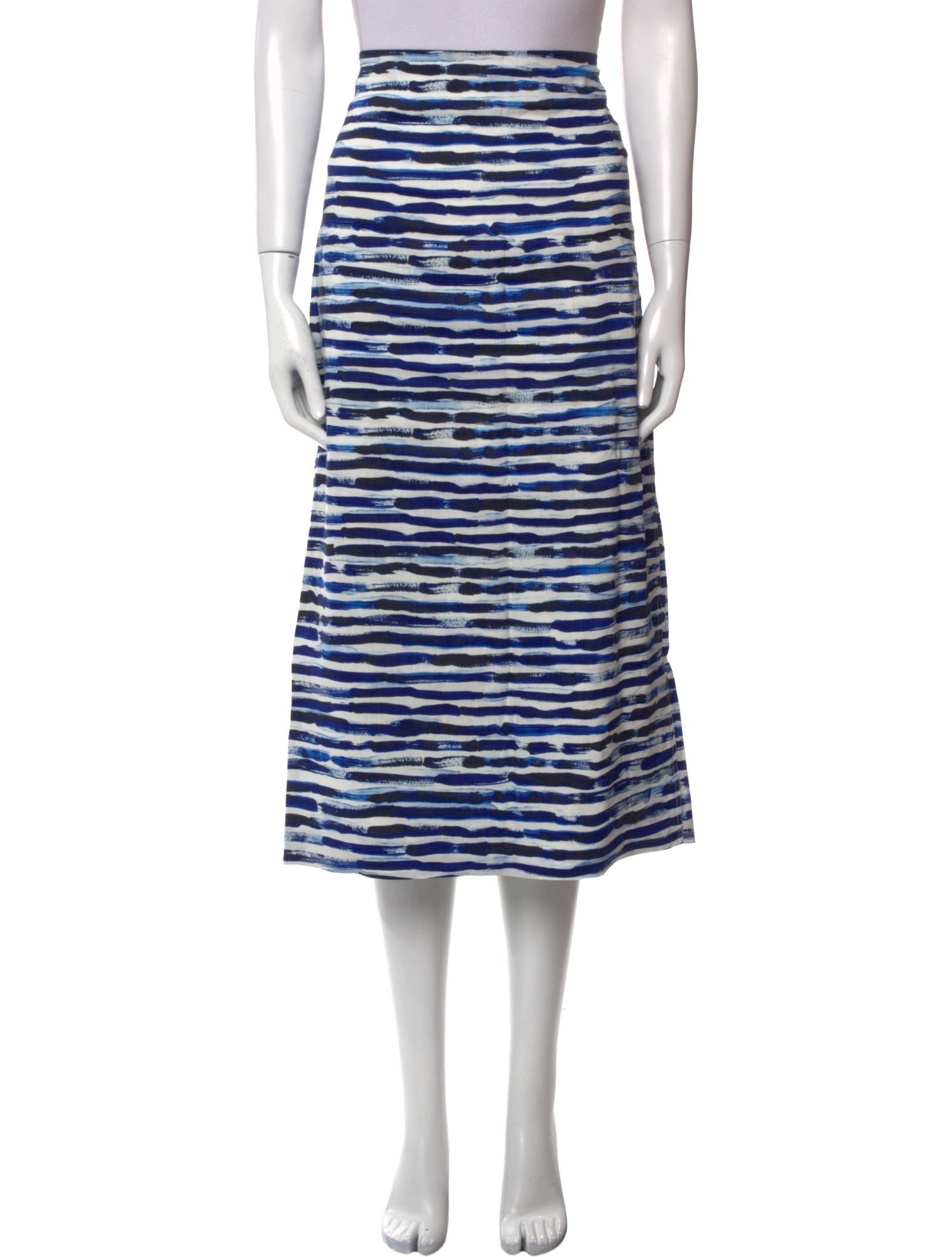 A.L.C. Linen Midi Length Skirt