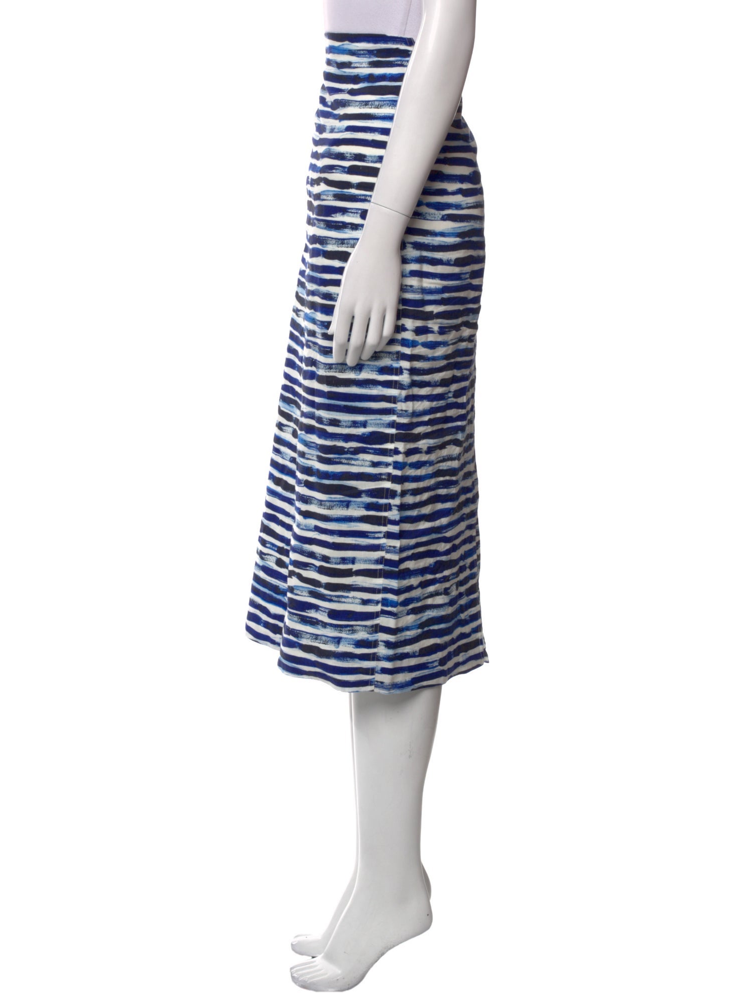 A.L.C. Linen Midi Length Skirt