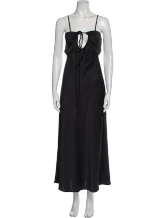 A.L.C. Square Neckline Long Dress