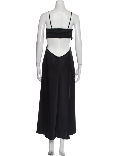 A.L.C. Square Neckline Long Dress