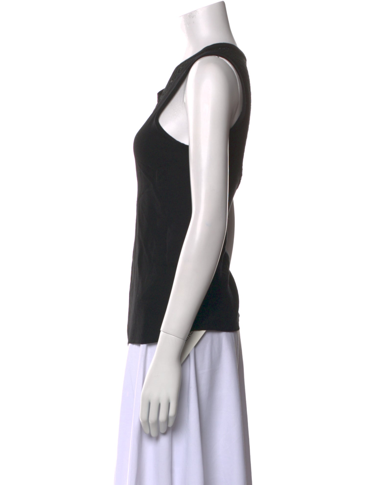 A.L.C. Scoop Neck Sleeveless Top