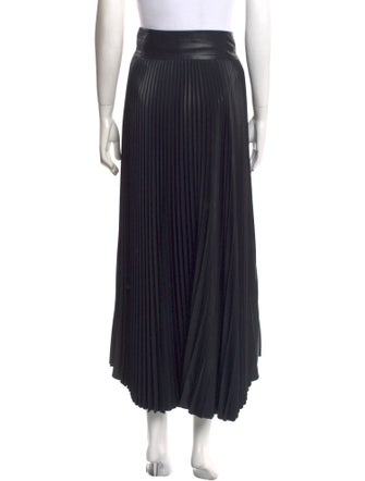 A.L.C. Pleated Accents Midi Length Skirt