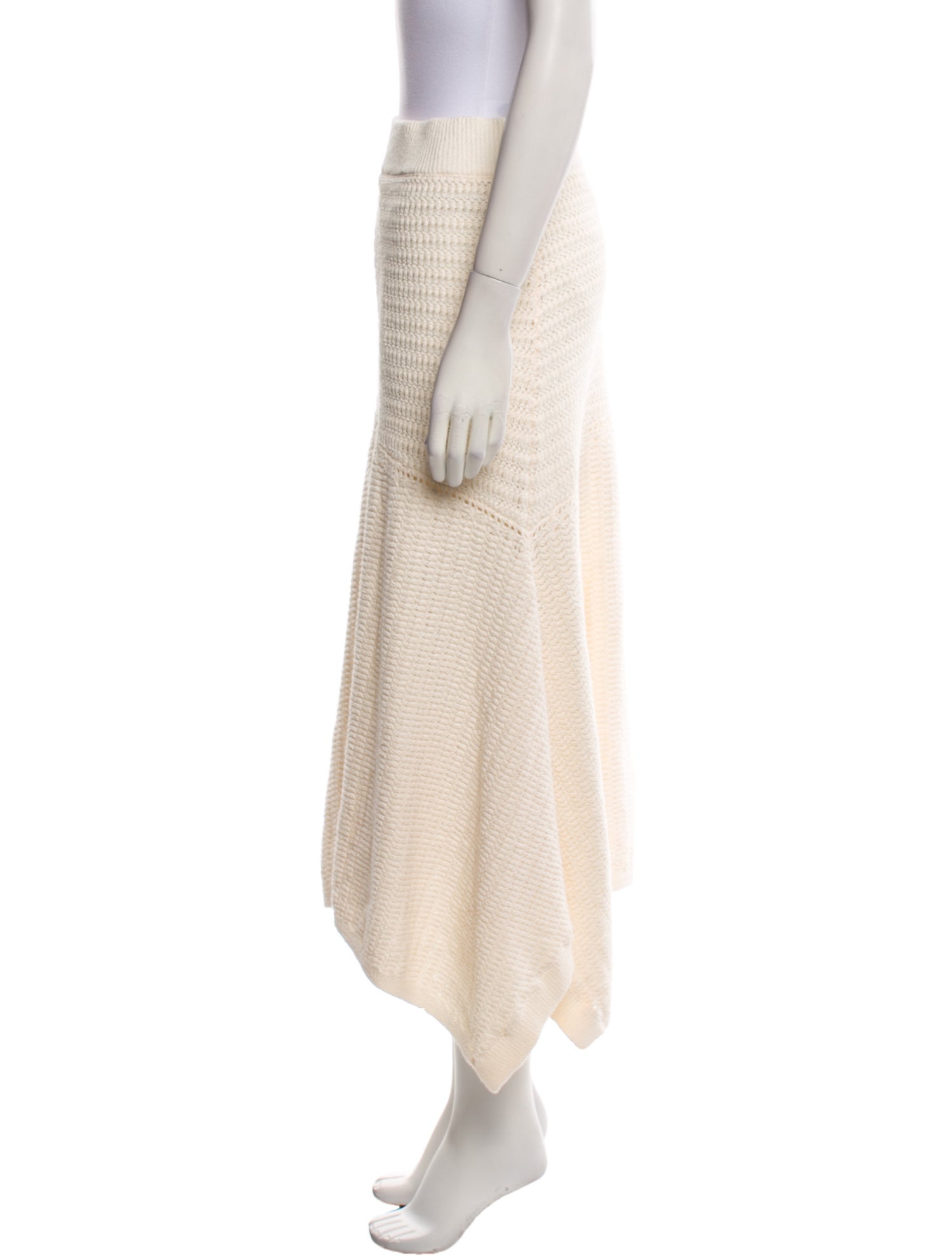 A.L.C. Ruffle Embellishment Midi Length Skirt