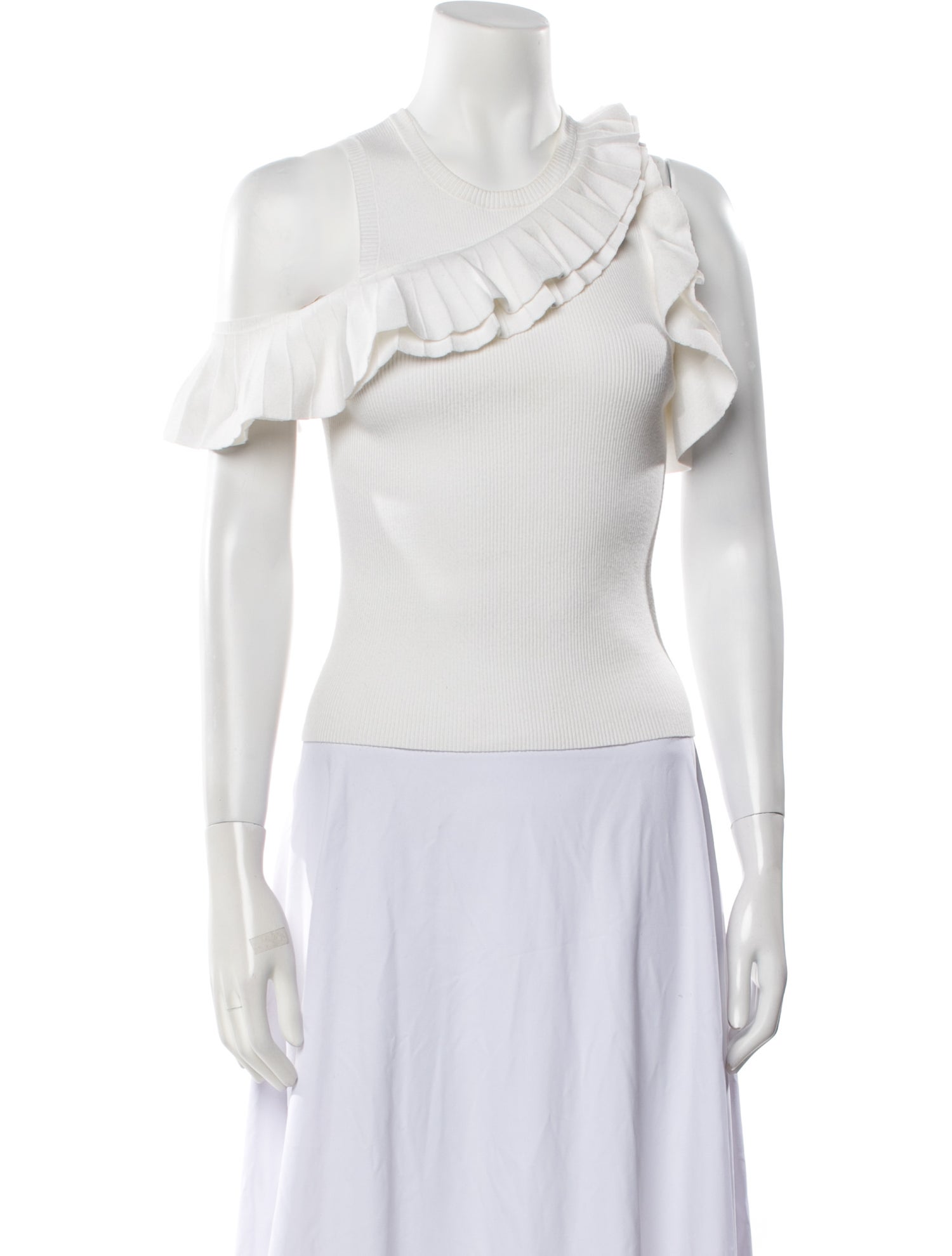 A.L.C. One-Shoulder Sleeveless Blouse