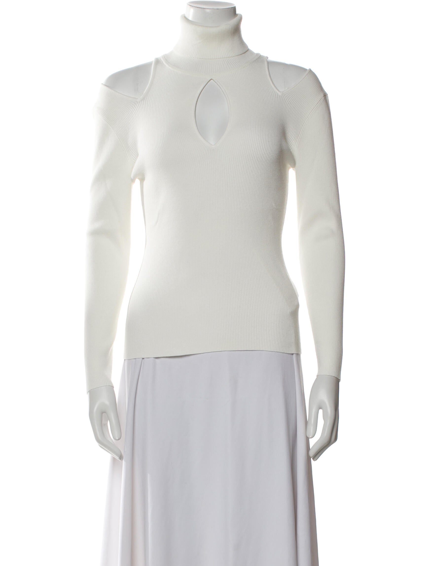 A.L.C. Mock Neck Long Sleeve Top