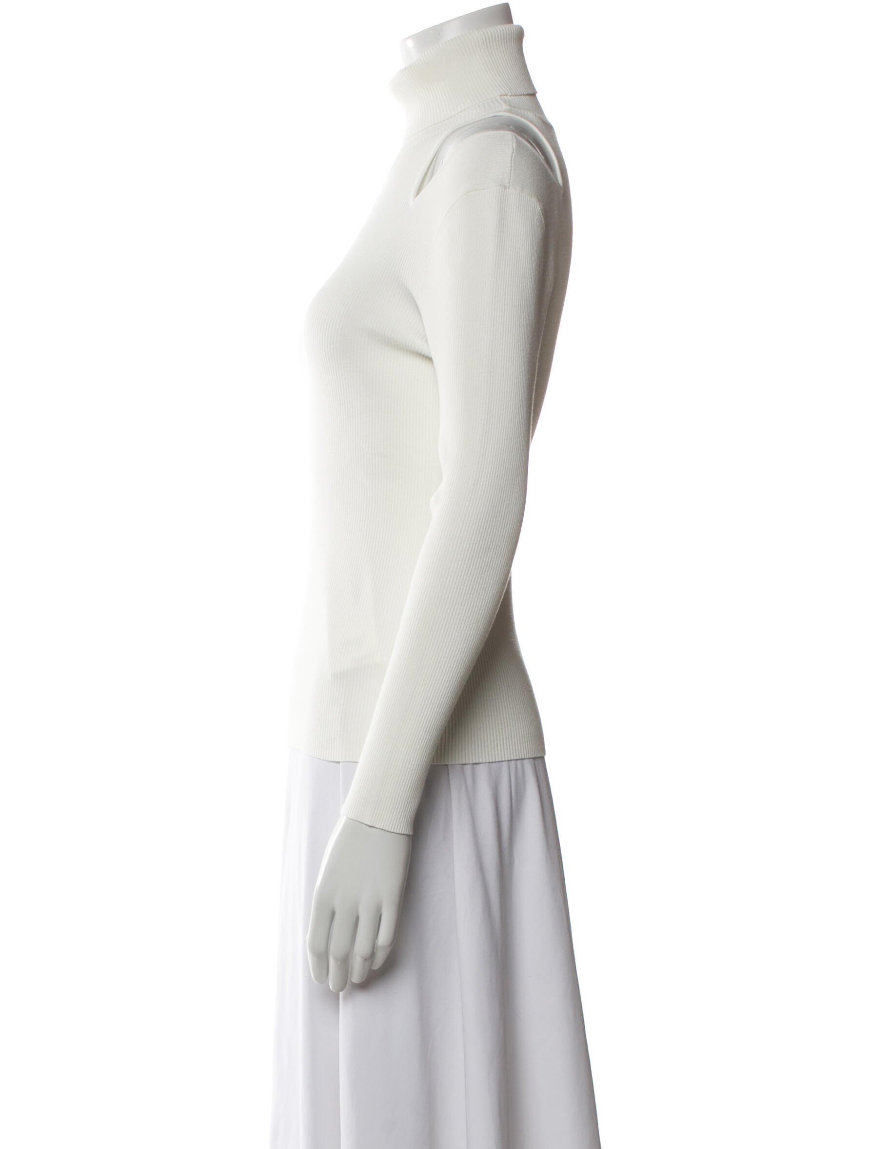 A.L.C. Mock Neck Long Sleeve Top