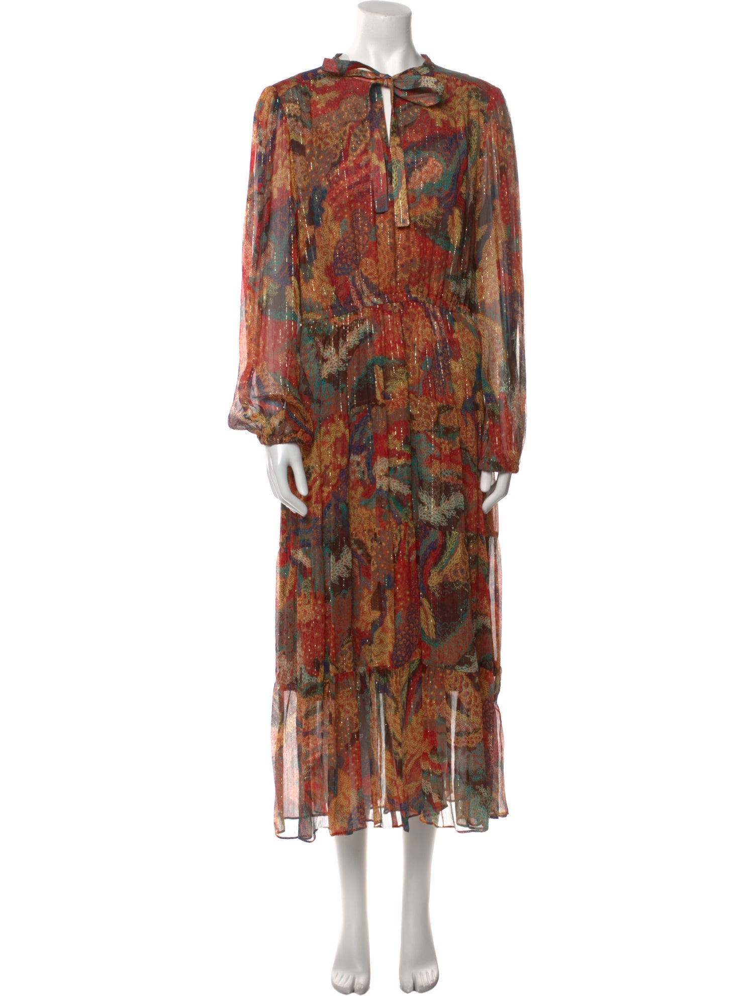 A.L.C. Silk Long Dress