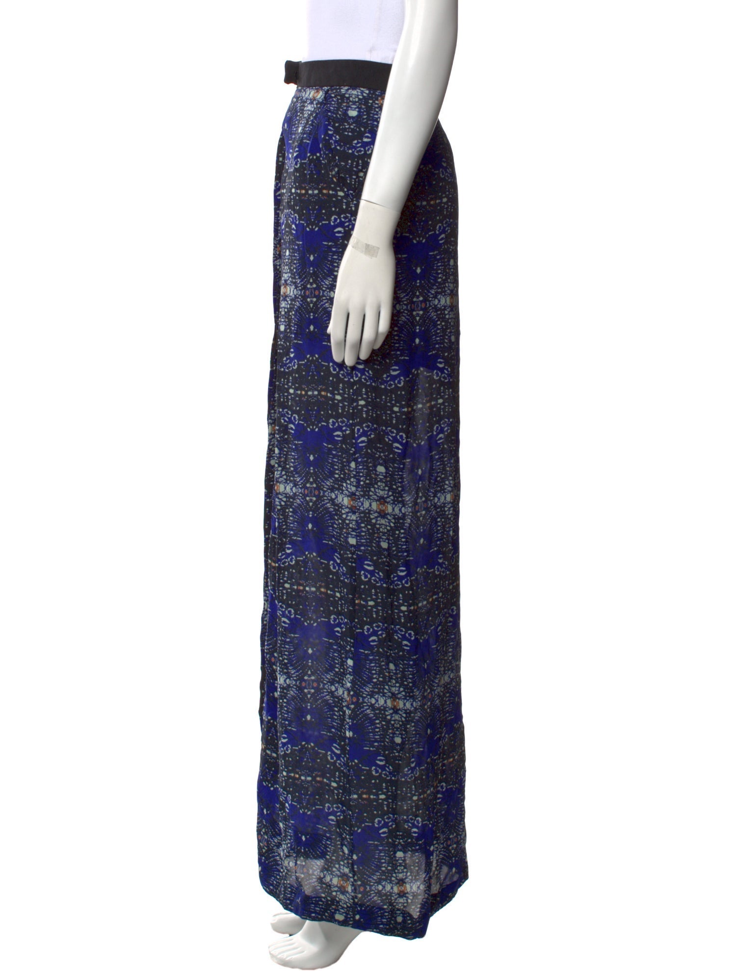 A.L.C. Silk Long Skirt