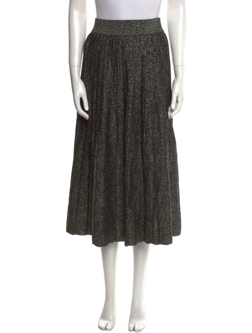 A.L.C. Glitter Accents Midi Length Skirt