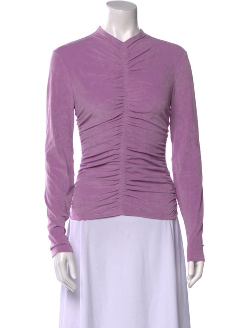 A.L.C. Mock Neck Long Sleeve Sweatshirt