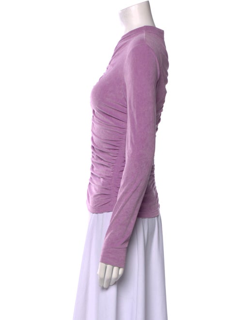 A.L.C. Mock Neck Long Sleeve Sweatshirt