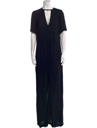 A.L.C. Crew Neck Long Dress