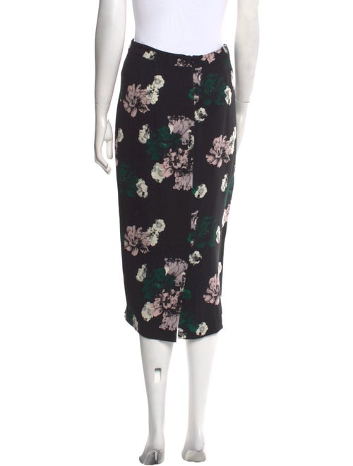 A.L.C. Silk Midi Length Skirt