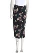 A.L.C. Silk Midi Length Skirt