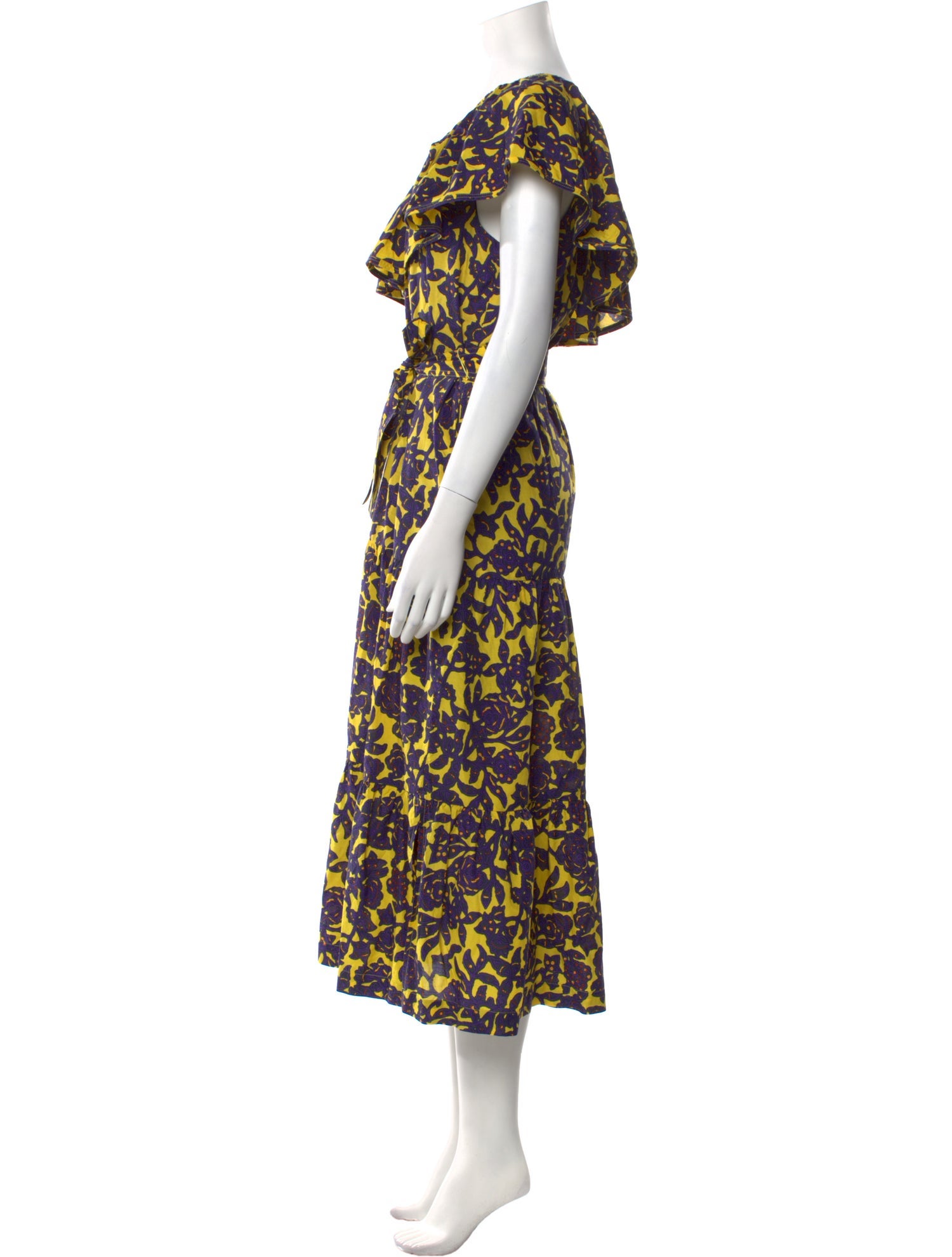 A.L.C. Printed Long Dress