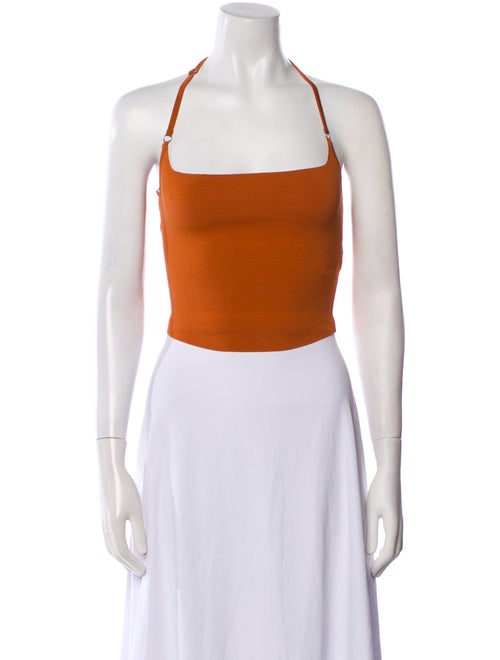 A.L.C. Square Neckline Sleeveless Crop Top