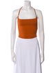 A.L.C. Square Neckline Sleeveless Crop Top