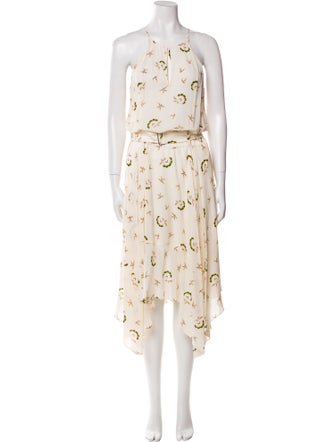 A.L.C. Silk Midi Length Dress