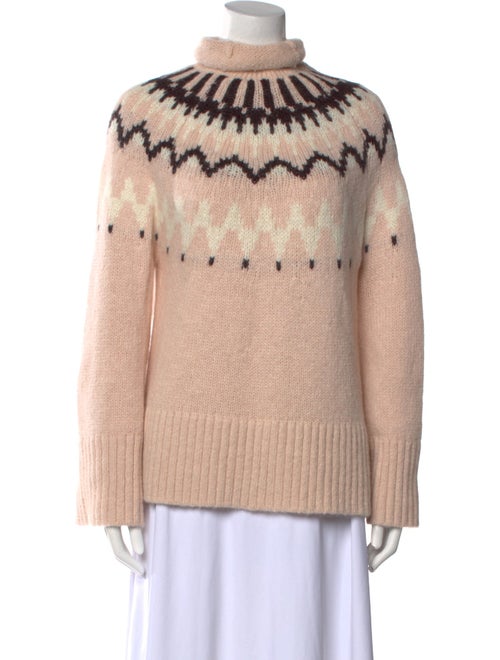 A.L.C. Printed Turtleneck Sweater