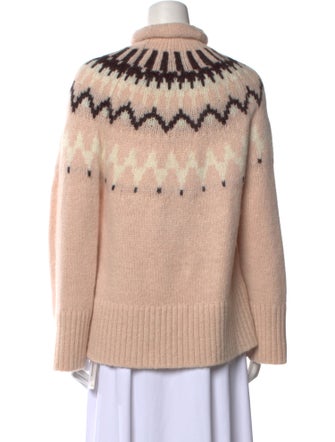 A.L.C. Printed Turtleneck Sweater