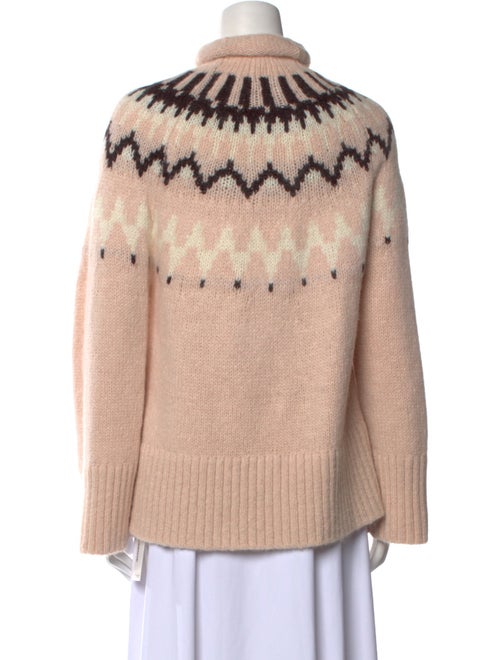 A.L.C. Printed Turtleneck Sweater