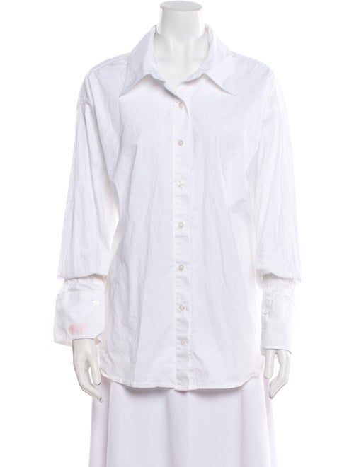 A.L.C. Long Sleeve Button-Up Top