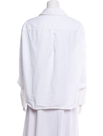 A.L.C. Long Sleeve Button-Up Top