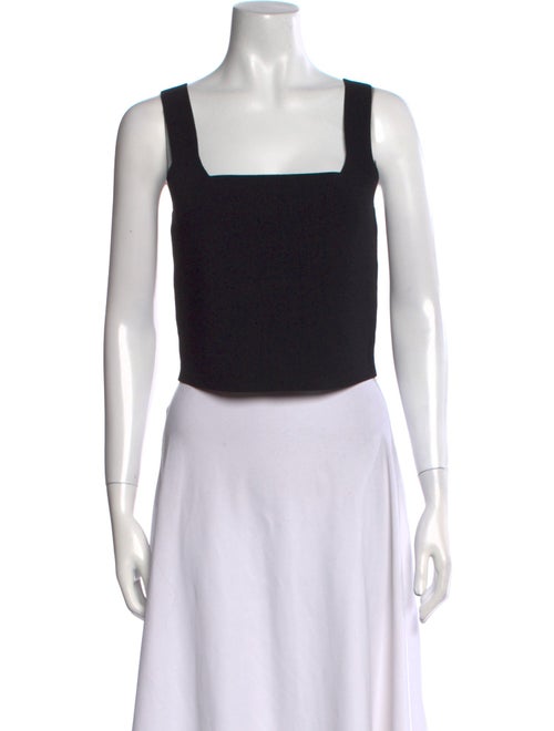 A.L.C. Square Neckline Sleeveless Crop Top