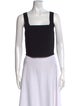 A.L.C. Square Neckline Sleeveless Crop Top