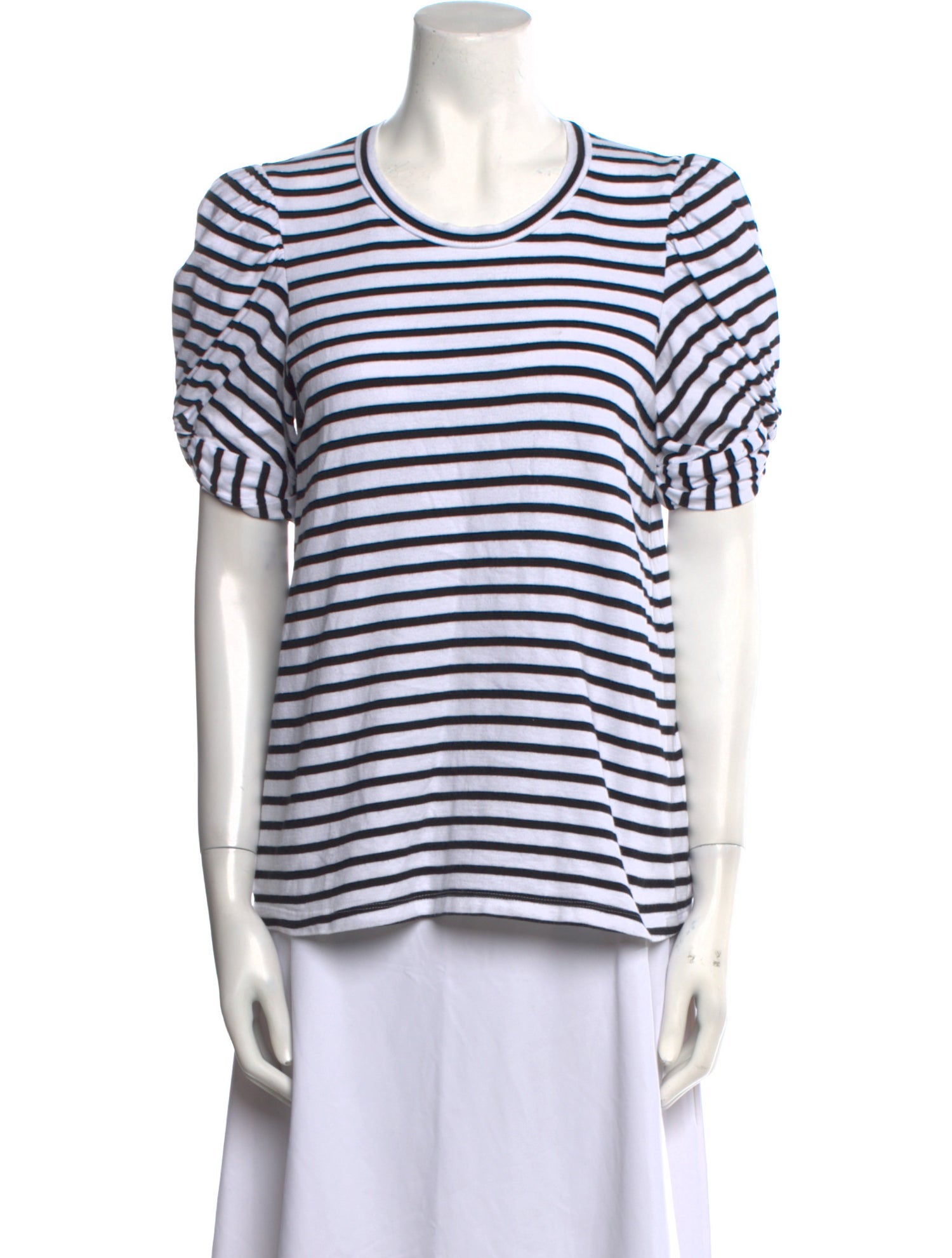 A.L.C. Striped Crew Neck T-Shirt