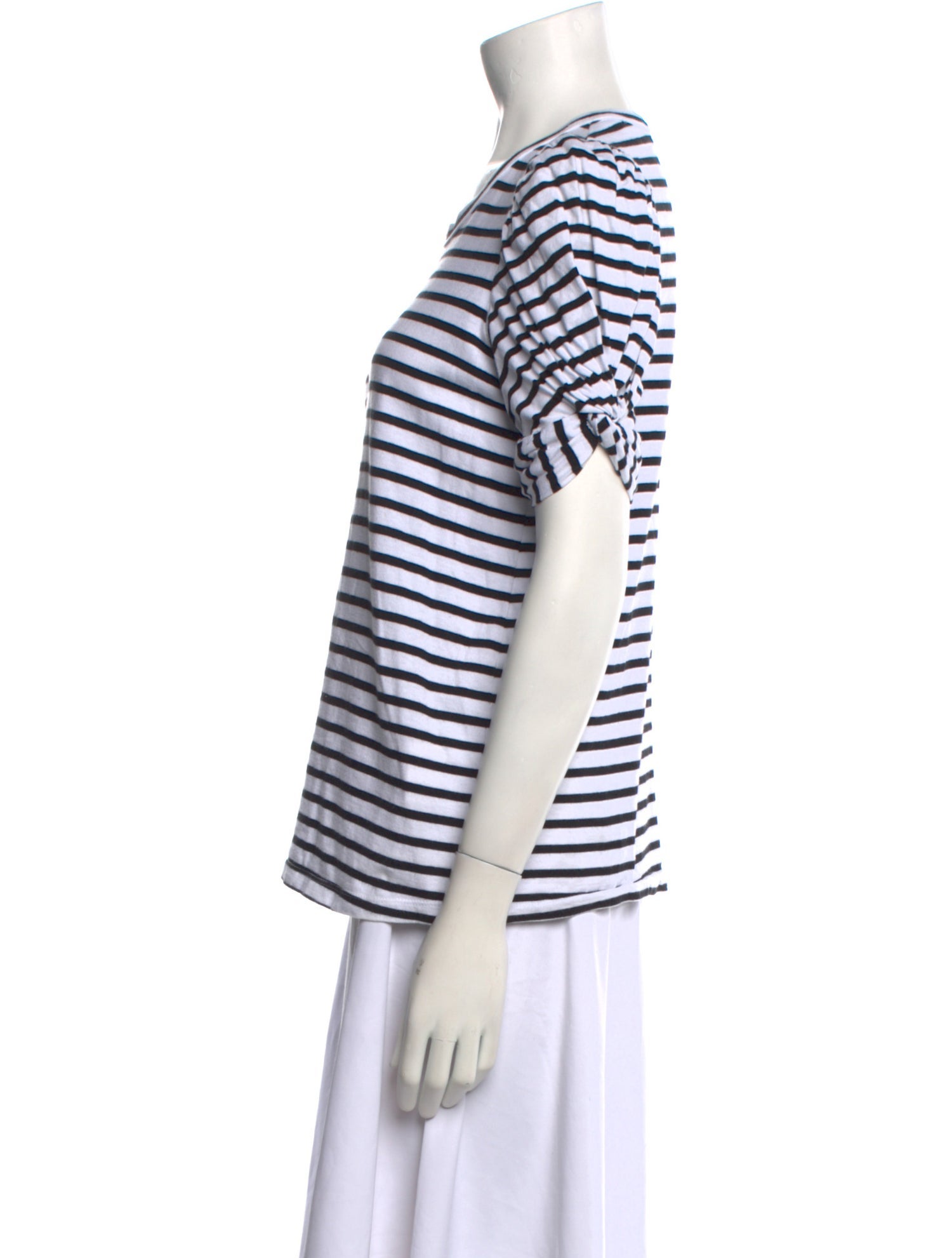 A.L.C. Striped Crew Neck T-Shirt