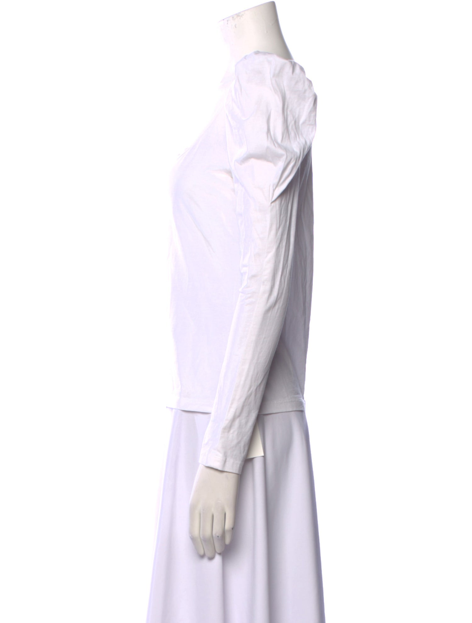 A.L.C. Square Neckline Long Sleeve Top