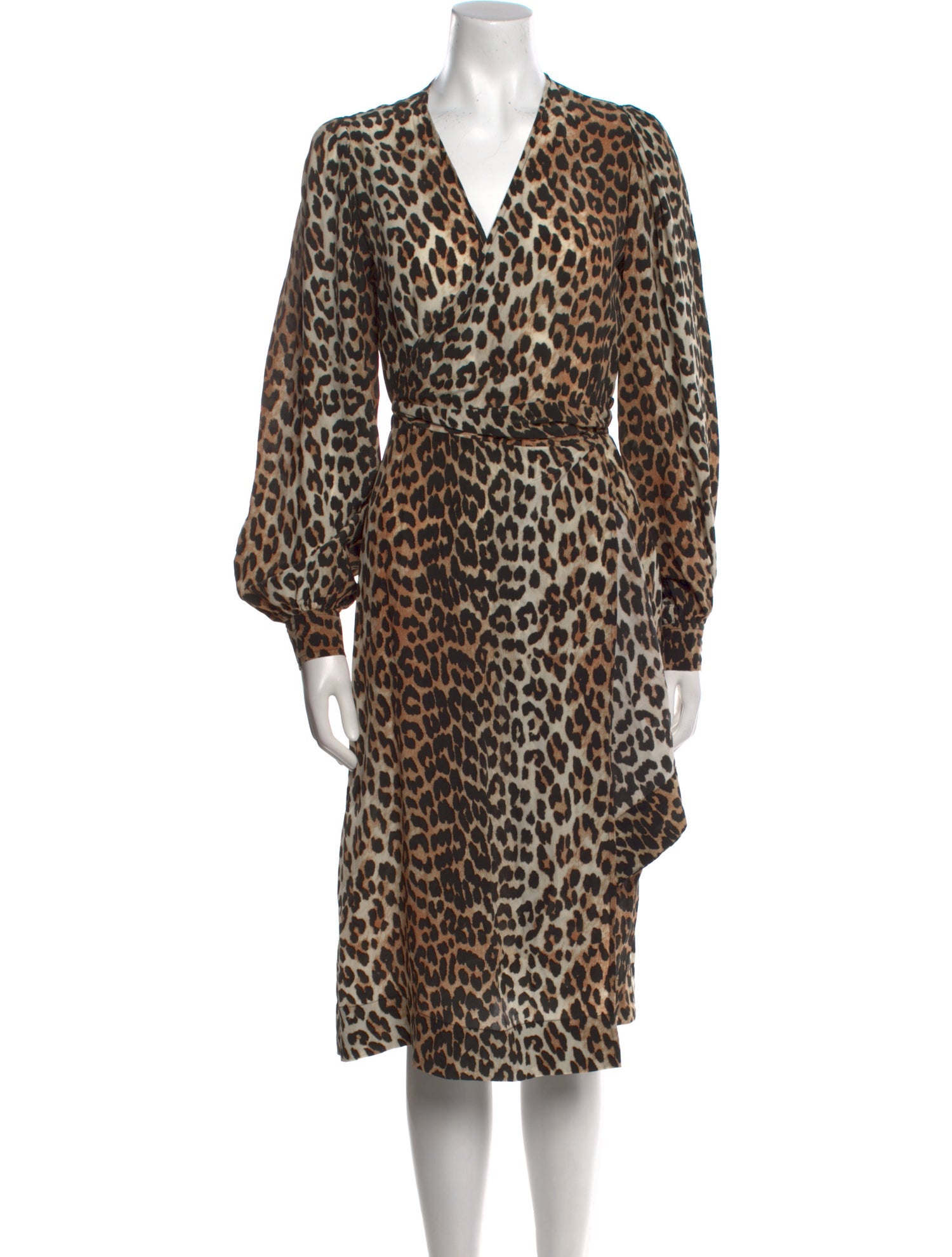 A.L.C. Silk Midi Length Dress