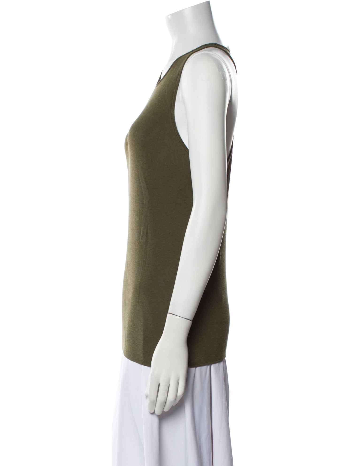 A.L.C. Scoop Neck Sleeveless Top